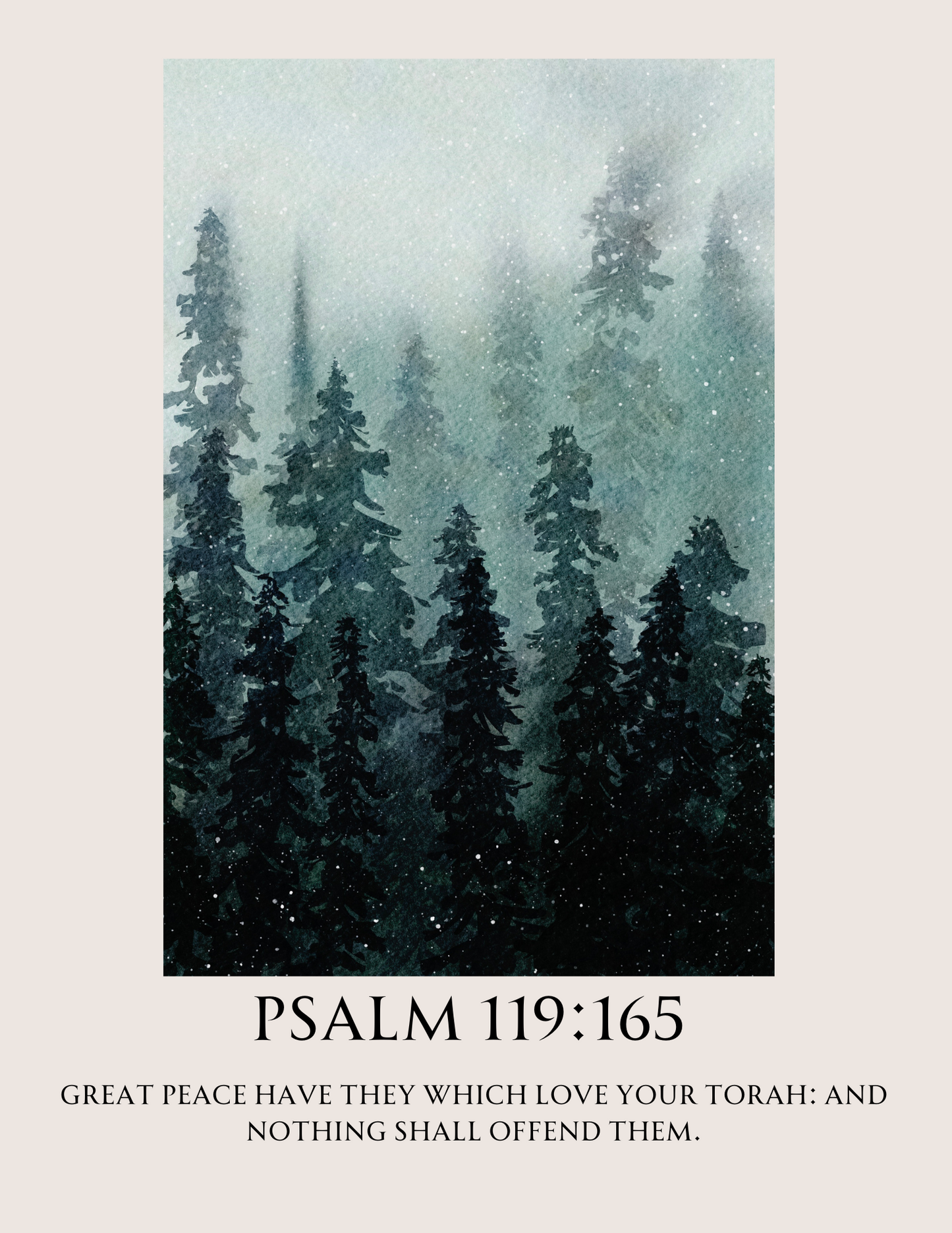 'Psalm 119:165' Digital Art