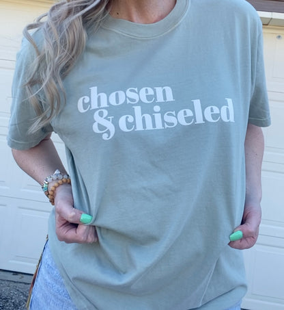 Chosen & Chiseled T-Shirt (Sage)