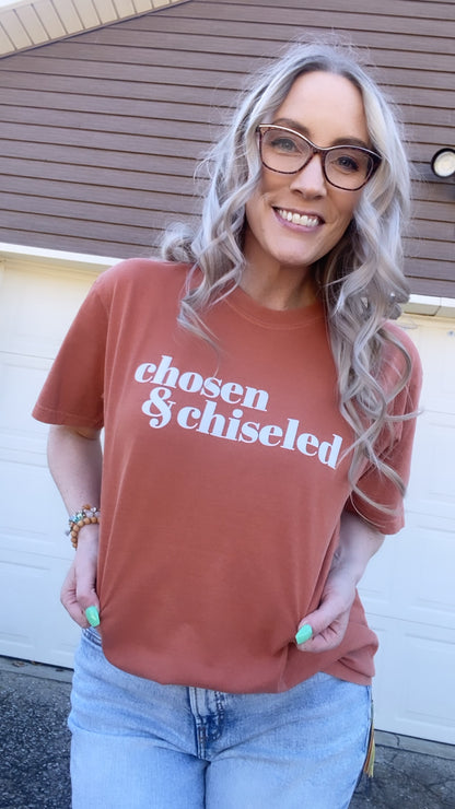 Chosen & Chiseled T-Shirt (Yam)