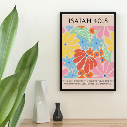 'Isaiah 40:8' Digital Art