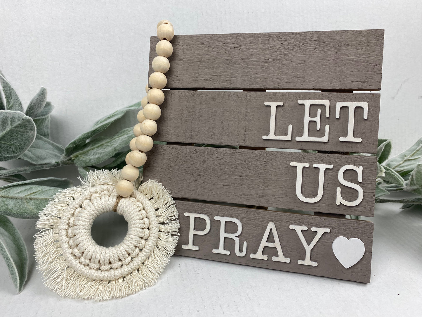 Let Us Pray Sign