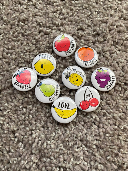 Fruit of the Spirit Miniature Pins (With Free Gift!)