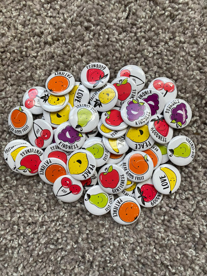 Fruit of the Spirit Miniature Pins (With Free Gift!)