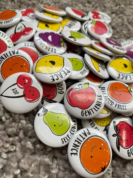 Fruit of the Spirit Miniature Pins (With Free Gift!)