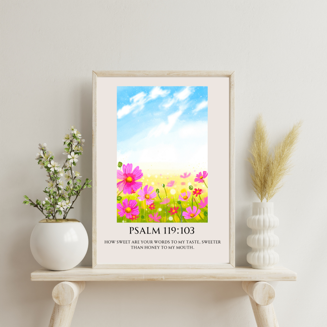 'Psalm 119:103' Digital Art