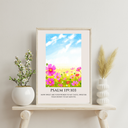 'Psalm 119:103' Digital Art