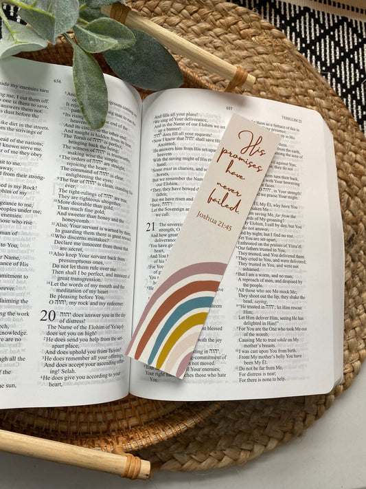 Rainbow Bookmark