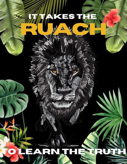 'Love, Ruach, Courage' Digital Art