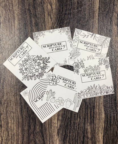 Scripture Memory Cards